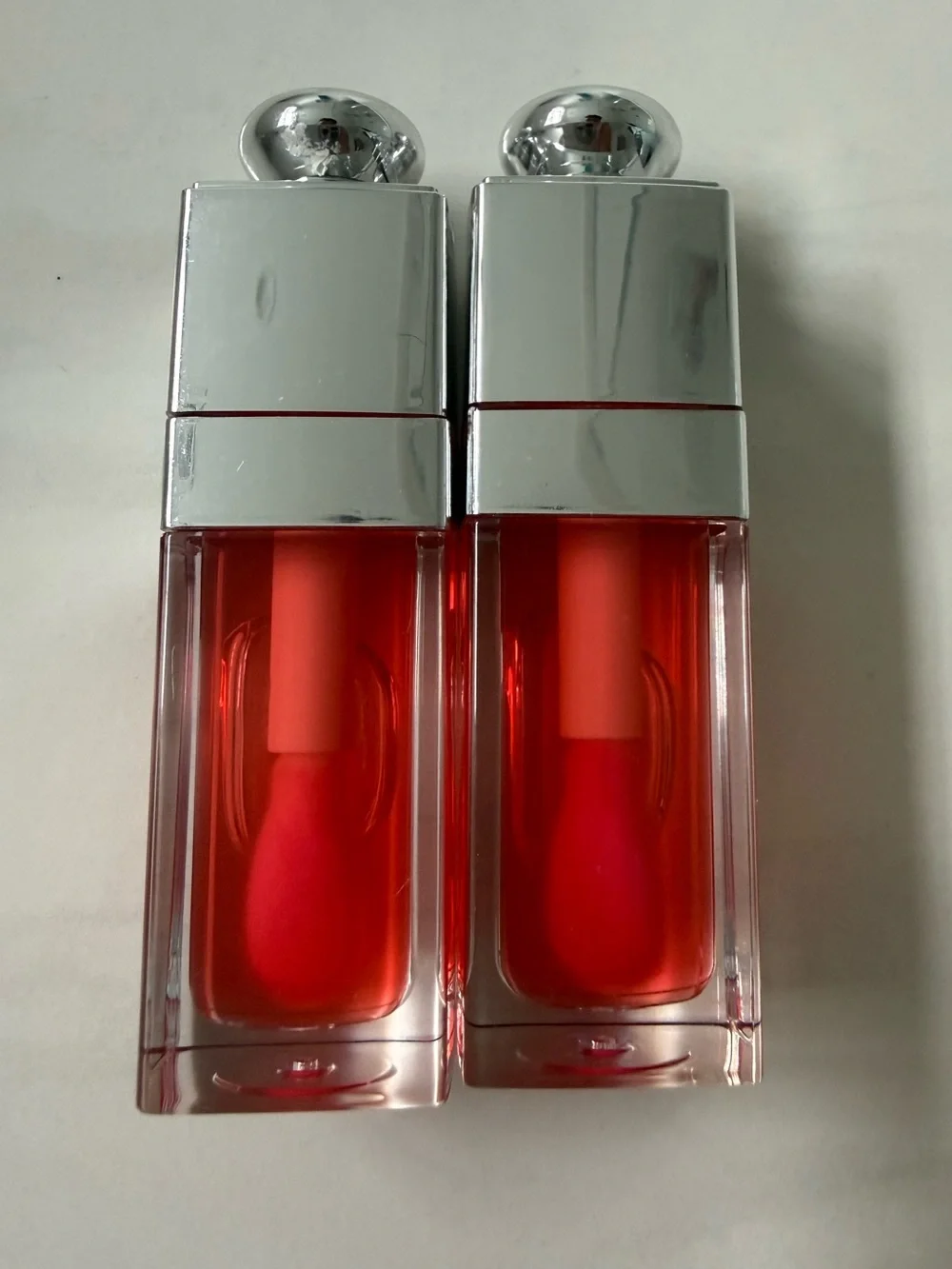 Set of 2: Dior Lip Glow Oil - 061 Poppy Coral